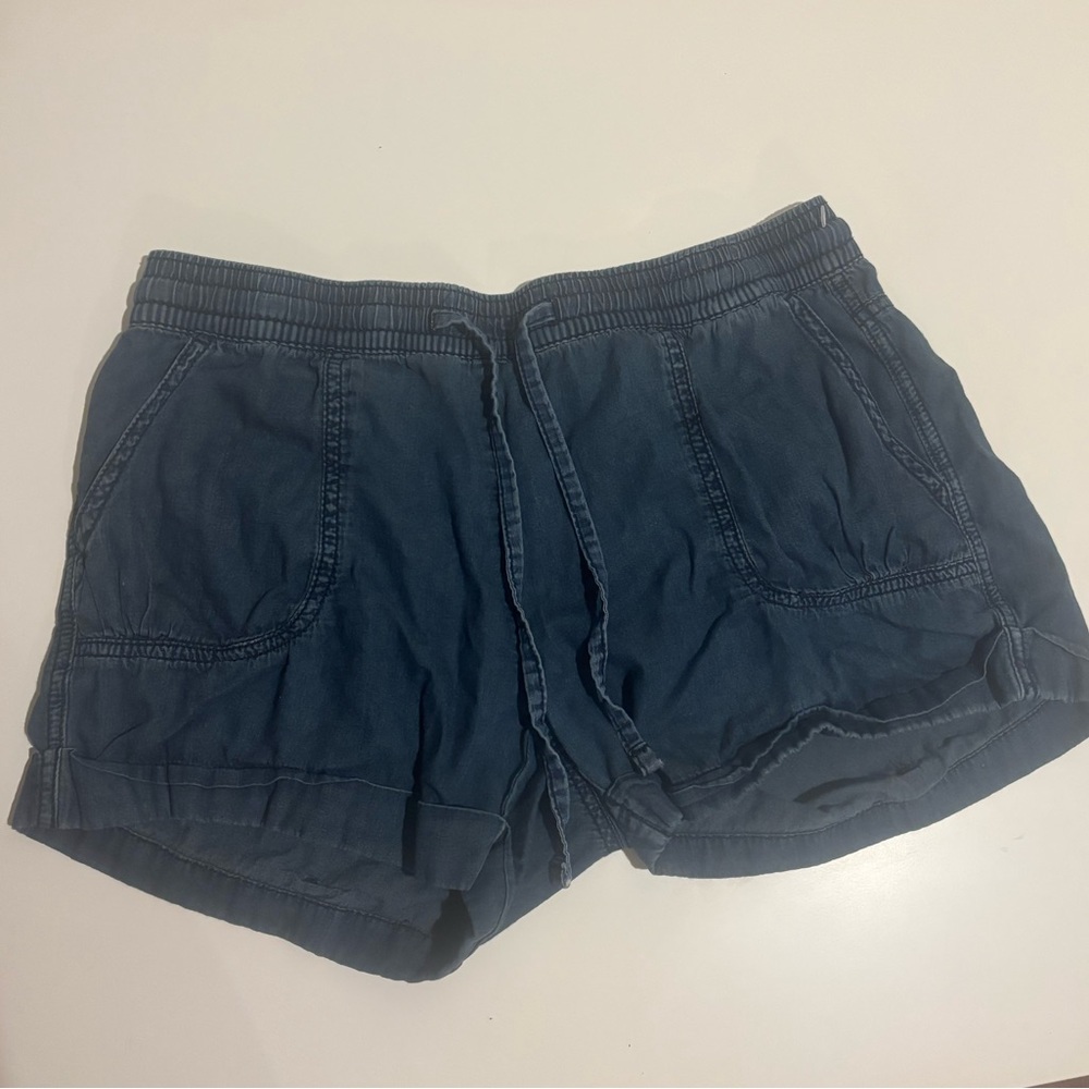 Bluenotes Navy Drawstring Athletic Shorts